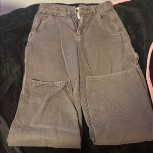 Gray Cargo Pants